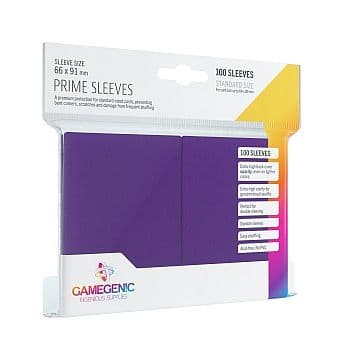 Gamegenic - Prime Sleeves: Purple (Lilla) (100 Kortlommer)