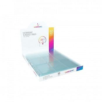 Gamegenic - Ultrasonic 9-Pocket Pages Toploading (50 Mappelommer)