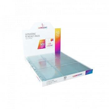 Gamegenic - Ultrasonic 9-Pocket Pages Sideloading (50 Mappelommer)