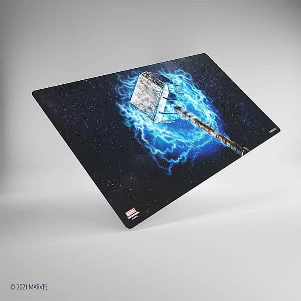 Gamegenic - Spillemåtte: Marvel Champions Prime Game Mat - Thor