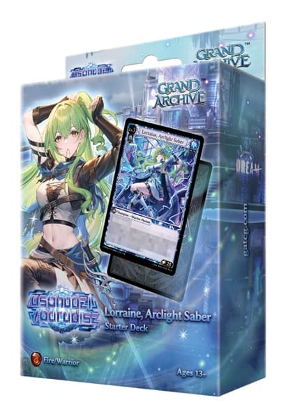 Grand Archive TCG: .asphodel/paradise - Starter Deck: Lorraine, Arclight Saber