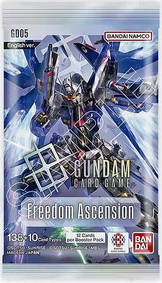 Gundam Card Game - GD05: Freedom Ascension - Booster Pack