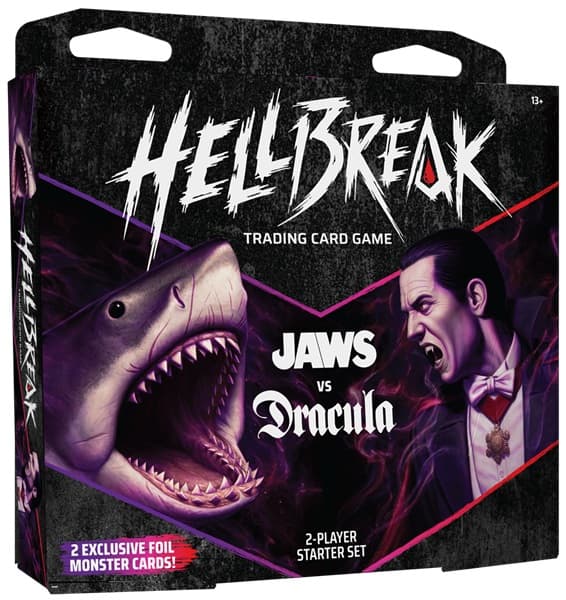 Hellbreak TCG: Dawn of Terror - 2 Player Starter Set: Jaws vs Dracula