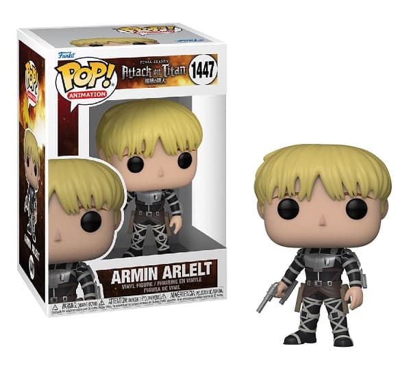 Funko pop: Attack on Titan - Armin Arlert #1447 - Animation Vinyl Figure 9cm