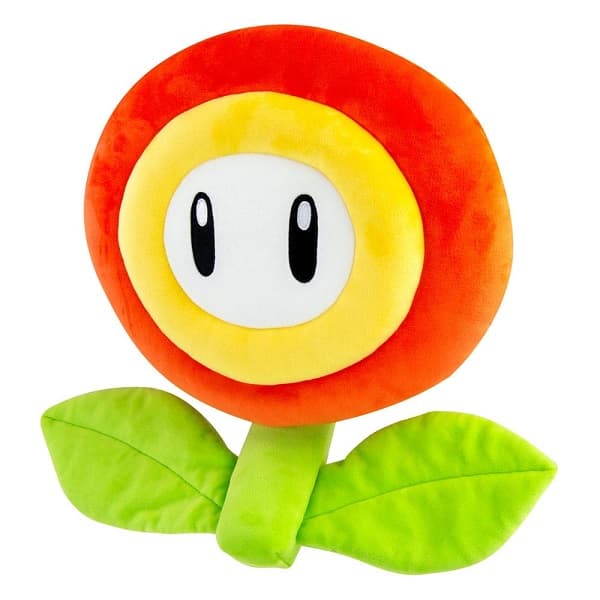 Nintendo - Super Mario - Fire Flower - Plush/Bamse 38cm