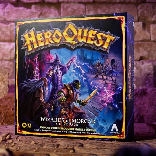 HeroQuest Game System (Engelsk, Avalon Hill): Wizards of Morcar - Quest Pack Expansion