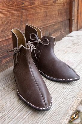 Shoes Galahad - Brown - Epic Armoury - 40 - Live Rollespil