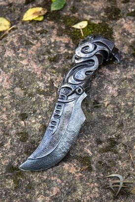Eldarian Dagger - Black - Epic Armoury - 16cm - Live Rollespils Kastevåben