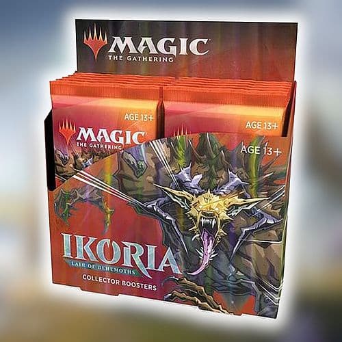 Ikoria: Lair of Behemoths Collector Booster Box (Display) - 12 Collector Boosters (Magic the Gathering)