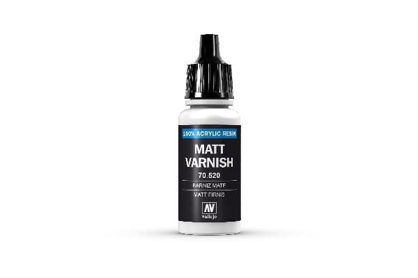 Vallejo Maling - Auxiliaries: Matt Varnish - 17ml