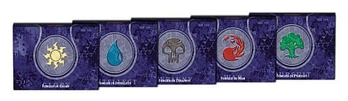 Journey into Nyx Prerelease Pack (Pre-Release Box): Blå (Forged in Intellect) 6 Boosters + Promo & Spindown Terning
