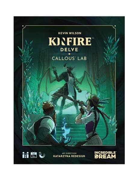Kinfire Delve: Callous' Lab - Board Game