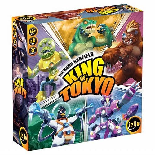 King of Tokyo - Engelsk Grundspil (2016 Edition) - Board Game by Richard Garfield