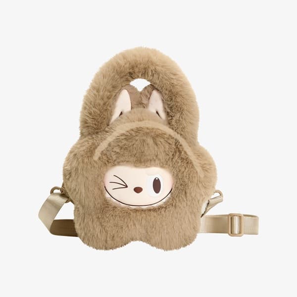Labubu: The Monsters - Classic Series: Brown - Plush Flower Bag