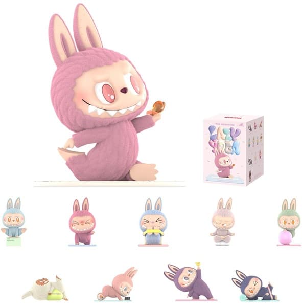 Labubu: The Monsters - Lazy Yoga Series - Figures Blindbox