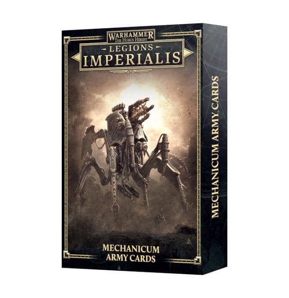 Legions Imperialis Accessory: Cards - Mechanicum Army Cards Pack - 60052608001