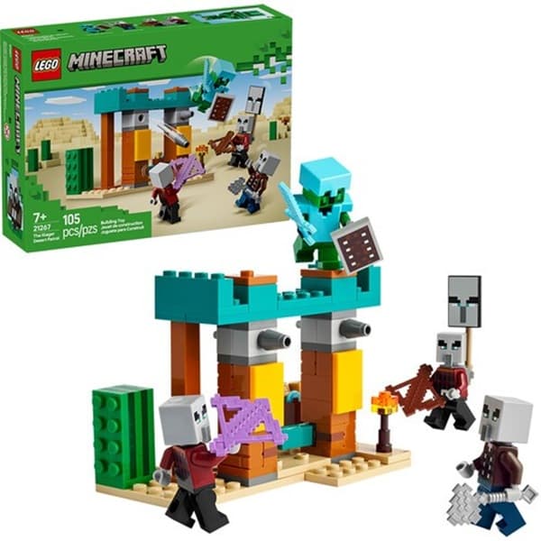 LEGO Minecraft - The Illager Desert Patrol