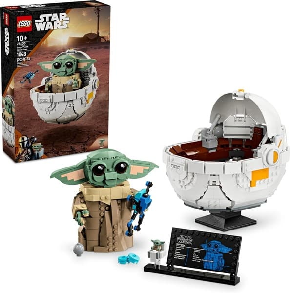 LEGO Star Wars: The Mandalorian - Grogu with Hover Pram