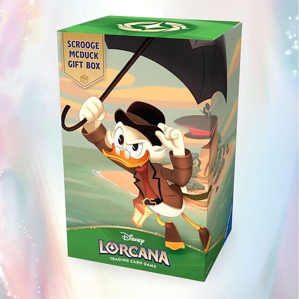 Disney Lorcana TCG: Set 11 - Winterspell - Scrooge Gift Box (5 Booster Packs)