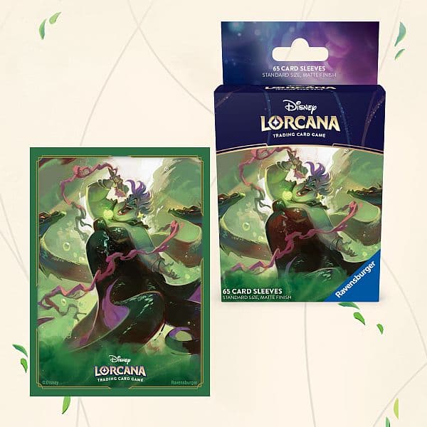 65 lommer! Disney Lorcana TCG: Set 7 - Archazia's Island: Ursula - Deceiver of All - Deck Protector Sleeves