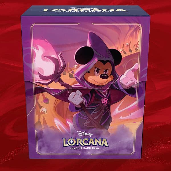 Deck Box - Disney Lorcana TCG: Set 8 - Reign of Jafar: Mickey Mouse - Wayward Sorcerer