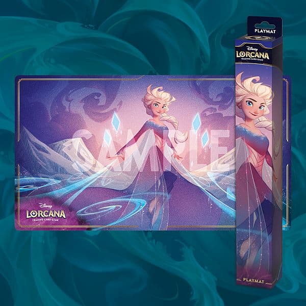 Spillemåtte (Playmat) - Disney Lorcana TCG: Set 06 - Azurite Sea: Elsa - The Fifth Spirit
