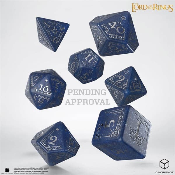 Dice - Terningesæt - 7 terninger - The Lord of the Rings: Gondor