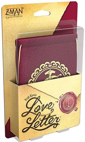 Love Letter (Engelsk 2019 Z-Man Games Edition) - Bluffing Card Game (2-6 Players)