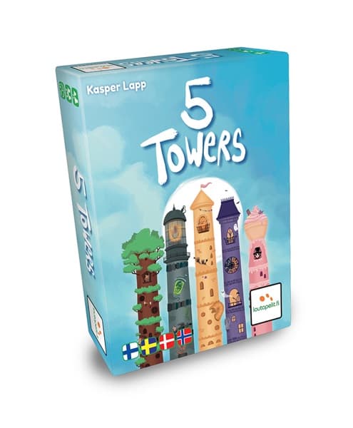 5 Towers (Dansk) - Card Game