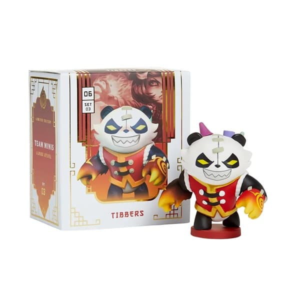 League of Legends - Collectible Figure Set 03: Lunar Revel Team Minis - Panda Tibbers (Limited Edition)