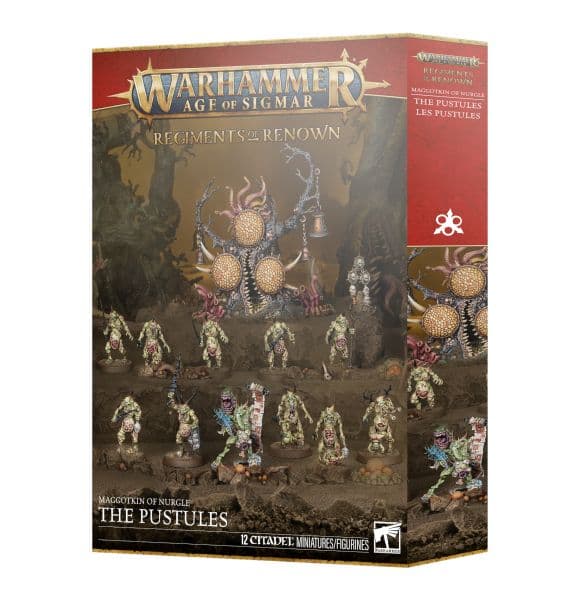 Maggotkin of Nurgle - Regiments of Renown: The Pustules - 99120201217
