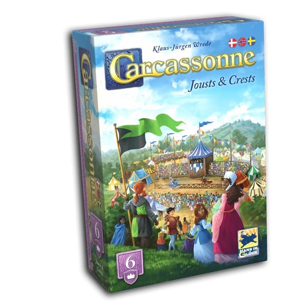 Carcassonne (Dansk) - Udvidelse 6: Jousts and Crests (2025)