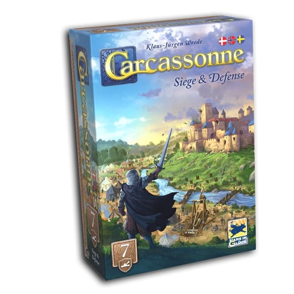 Carcassonne (Dansk) - Udvidelse 7: Siege and Defense (2025)