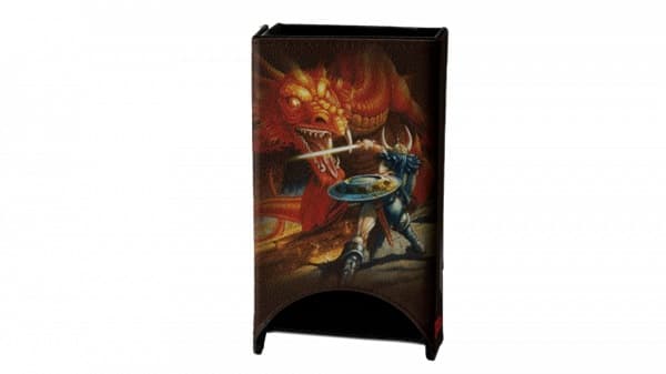 Metallic Dice Games - Dungeons & Dragons (D&D) Masterworks Dice Tower: Larry Elmore