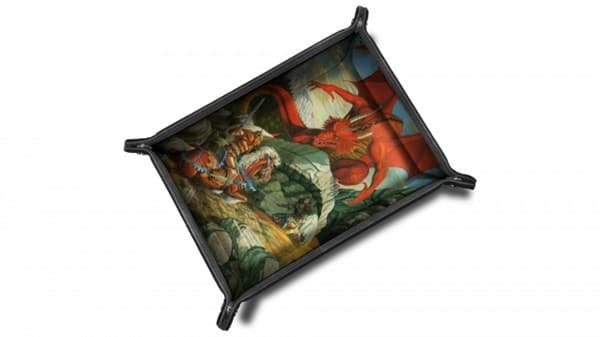 Metallic Dice Games - Dungeons & Dragons (D&D) Masterworks Dice Tray: Larry Elmore