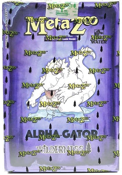 MetaZoo TCG: Cryptid Nation - Wilderness (1st Edition) - Theme Deck: Water - Alpha Gator