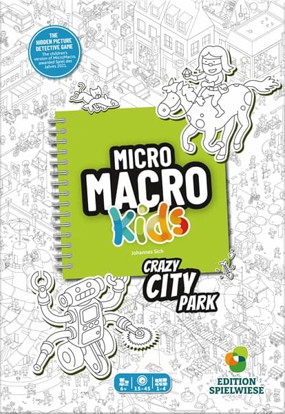 MicroMacro (Engelsk): Kids – The Crazy City Park - Board Game