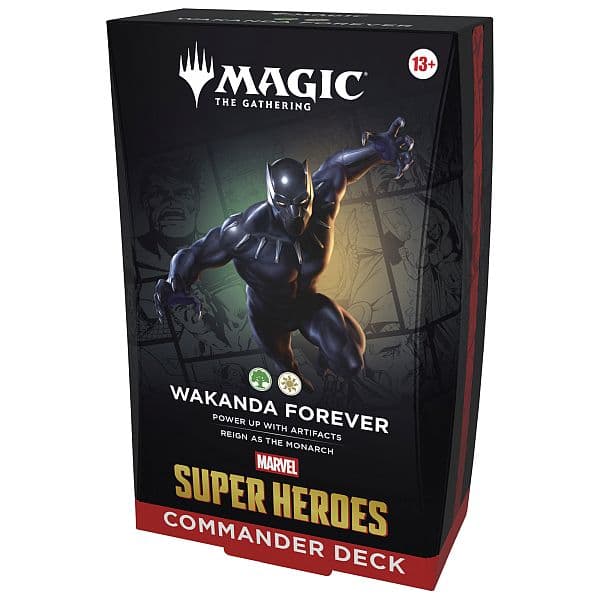 MTG Marvel Super Heroes - Commander Deck: Wakanda Forever