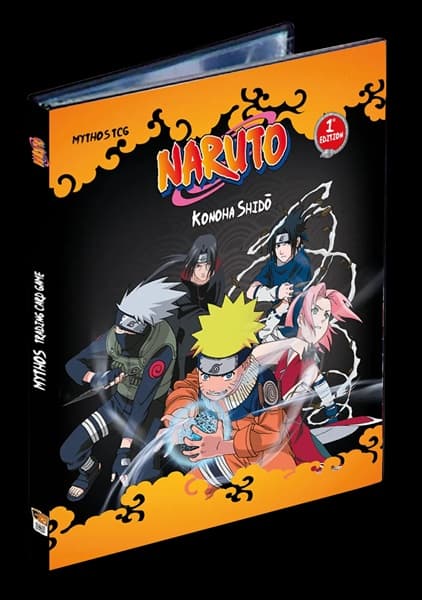 Naruto Mythos Trading Card Game (TCG): Set 01 - Konoha Shido - Binder (1st Edition)