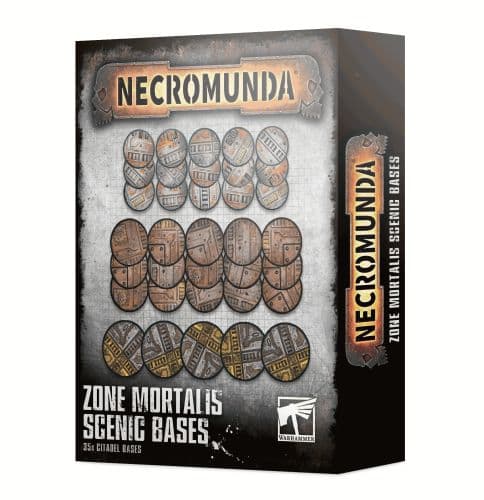 Baser - Citadel Necromunda: Zone Mortalis Scenic Bases Set (35 Bases) - 99120599022