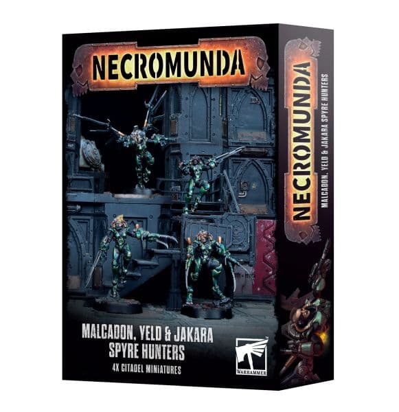 Necromunda: Box - Malcadon, Yeld & Jakara Spyre Hunters - 99120599072