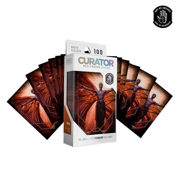 100 lommer! Curator Masterworks Sleeves: Conduit (Olga Tereshenko) - Matte Standard Sleeves (66x91mm)