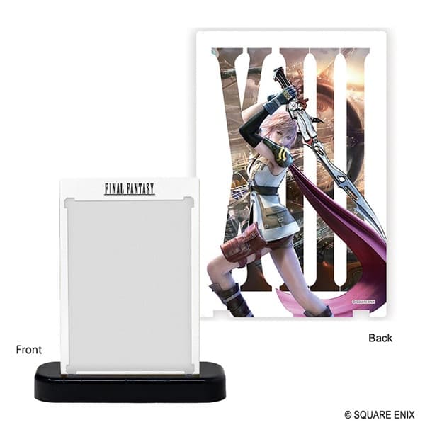 Square Enix & Ultra Pro ONE-TOUCH Edge Magnetic Holder - Final Fantasy: Lightning - Standard Size (2-5/8" x 3-3/4") 35PT UV - Sleeves #XFF00ZZZ91