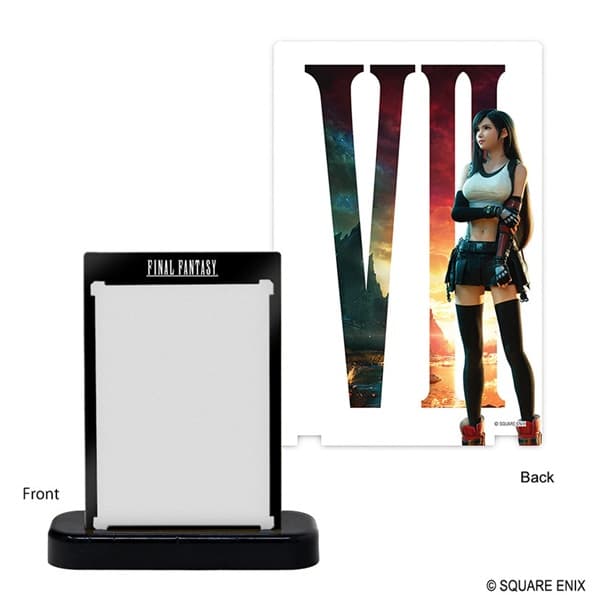 Square Enix & Ultra Pro ONE-TOUCH Edge Magnetic Holder - Final Fantasy: Tifa - Standard Size (2-5/8" x 3-3/4") 35PT UV - Sleeves #XFF00ZZZ88