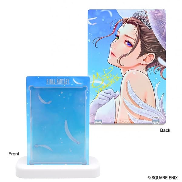 Square Enix & Ultra Pro ONE-TOUCH Edge Magnetic Holder - Final Fantasy: Yuna Wedding Dress (Special Edition) - Standard Size (2-5/8" x 3-3/4") 35PT UV - Sleeves #XFF00ZZZ94
