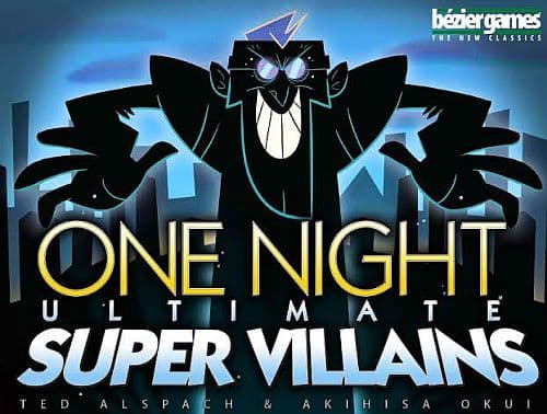 One Night: Ultimate Super Villains - Bluffing Card Game (Kan kombineres med One Night: Ultimate Werewolf)