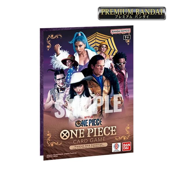 One Piece Card Game: Premium Card Collection - Live Action Edition Vol.2 - Baroque Works (7 Cards & Booklet)
