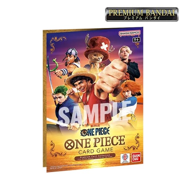 One Piece Card Game: Premium Card Collection - Live Action Edition Vol.2 - Straw Hat Crew (7 Cards & Booklet)