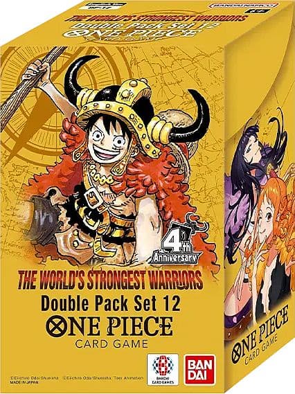 One Piece Card Game: OP17: The World's Strongest Warriors - DP12 Double Pack Set (2 Boosters)