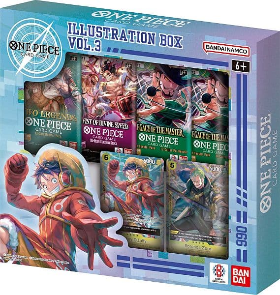 One Piece Card Game: IB03 - Illustration Box 03 (4 Boosters)